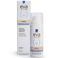 Intermed Eva Medival крем е предназначен да осигури незабавното и ефективно облекчение за външна сърбеж и парене на гениталиите  Intermed Eva Medival крем е предназначен да осигури незабавното и ефективно облекчение за външна сърбеж и парене на гениталиите