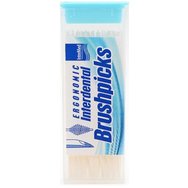 Intermed Ergonomic Interdental Brushpicks Клечки за зъби със специално проектирани върхове за отстраняване на храна, без да нараняват венците 60 броя