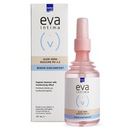 Eva Intima Aloe Vera Douche pH 4.2 Minor Discomfort 147ml - Вагинално измиване с алое за ефективно почистване и овлажняване на чувствителната зона Eva Intima Aloe Vera Douche pH 4.2 Minor Discomfort 147ml - Вагинално измиване с алое за ефективно почистване и овлажняване на чувствителната зона