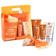 Luxurious Promo Face Cream Spf50 75ml & Sunscreen Cream Spf30 200ml & After Sun Face - Body Cooling Gel 150ml & Подарък плажна кърпа
