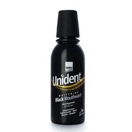 Intermed Unident Whitening Black Mouthwash 250ml - Орален разтвор с активен въглен & Избелващо действие Intermed Unident Whitening Black Mouthwash 250ml - Орален разтвор с активен въглен & Избелващо действие