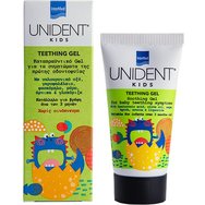 InterMed Unident Kids Teething Gel 30ml - Успокояващ гел за симптоми на никнене на зъби без алкохол InterMed Unident Kids Teething Gel 30ml - Успокояващ гел за симптоми на никнене на зъби без алкохол