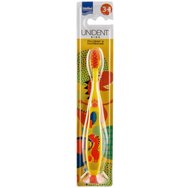 Intermed Unident Kids 3+ Years Children's Toothbrush 1 бр - Жълто - Детска четка за зъби за ежедневна грижа за устната кухина на деца над 3 години