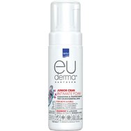 Intermed Eu Derma Babyderm Cleansing & Protection of The Crurogenital Area Junior Cran Intimate Foam Пяна за ежедневна хигиена на гениталната област за момчета & момичета с екстракт от червена боровинка 150ml