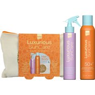 Luxurious SunCare Promo Hair Protection Spray 200ml & Antioxidant Sunscreen Invisible Spray Spf50+, 200ml & Подарък торбичка 1 бр