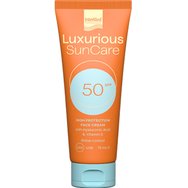 Luxurious SunCare Promo Q10 Repairing Serum 50ml & High Protection Face Cream Spf50, 75ml & Подарък торбичка 1 бр Luxurious SunCare Promo Q10 Repairing Serum 50ml & High Protection Face Cream Spf50, 75ml & Подарък торбичка 1 бр