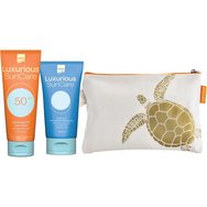 Luxurious SunCare Promo Sun Protection Body Cream Spf50, 200ml & After Sun Face & Body Cooling Gel 150ml & Подарък торбичка 1 бр