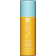 Luxurious Suncare Promo Antioxidant Sunscreen Invisible Spray Spf30, 200ml & Face Spf30 Sunscreen Serum, 50ml & Подарък несесер 1 брой Luxurious Suncare Promo Antioxidant Sunscreen Invisible Spray Spf30, 200ml & Face Spf30 Sunscreen Serum, 50ml & Подарък несесер 1 брой
