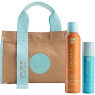 Luxurious Suncare Promo Antioxidant Sunscreen Invisible Spray Spf30, 200ml & Probiotics Sunscreen Fluid Spf30, 75ml & Подарък несесер 1 брой