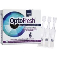 Intermed Optofresh Promo Drops 10x0,5ml & Ophthalmic Towels 20 Броя & Подарък Eyelid Cleanser Foam 20ml & Несесер 1 Брой Intermed Optofresh Promo Drops 10x0,5ml & Ophthalmic Towels 20 Броя & Подарък Eyelid Cleanser Foam 20ml & Несесер 1 Брой
