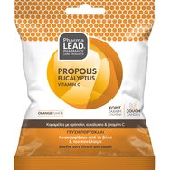 Pharmalead Propolis, Eucalyptus & Vitamin C Sore Throat & Cough Candies 40g - Бонбони с прополис, евкалипт и витамин С, които успокояват раздразненото гърло и облекчават кашлицата и възпаленото гърло с вкус на портокал Pharmalead Propolis, Eucalyptus & Vitamin C Sore Throat & Cough Candies 40g - Бонбони с прополис, евкалипт и витамин С, които успокояват раздразненото гърло и облекчават кашлицата и възпаленото гърло с вкус на портокал