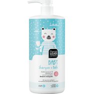 PharmaLead Baby Shampoo & Bath 1Lt - Бебешки шампоан - Душ гел с млечни протеини, градински чай и екстракт от лайка PharmaLead Baby Shampoo & Bath 1Lt - Бебешки шампоан - Душ гел с млечни протеини, градински чай и екстракт от лайка