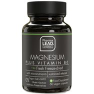 Pharmalead Black Range Magnesium Plus Vitamin B6, 60veg.caps - Хранителна добавка с магнезий за гладко функциониране на мускулите и нервната система Pharmalead Black Range Magnesium Plus Vitamin B6, 60veg.caps - Хранителна добавка с магнезий за гладко функциониране на мускулите и нервната система