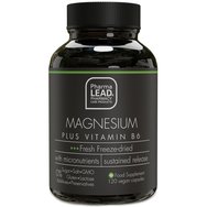 Pharmalead Black Range Magnesium Plus Vitamin B6, 120veg.caps - Хранителна добавка с магнезий за гладко функциониране на мускулите и нервната система Pharmalead Black Range Magnesium Plus Vitamin B6, 120veg.caps - Хранителна добавка с магнезий за гладко функциониране на мускулите и нервната система