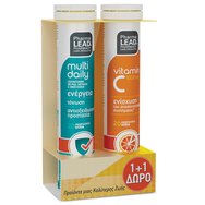 Pharmalead Promo Multi Daily Energy 20 Effer.tabs & Vitamin C 1000mg 20 Effer.tabs - Пълна формула с антиоксидантно действие за ежедневните нужди на организма Pharmalead Promo Multi Daily Energy 20 Effer.tabs & Vitamin C 1000mg 20 Effer.tabs - Пълна формула с антиоксидантно действие за ежедневните нужди на организма