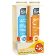 Pharmalead PROMO PACK Calcium 20 Effer.tabs & Подарък Vitamin C 1000mg 20 Effer.tabs - Хранителна добавка с калций за поддържане на нормални кости, зъби, мускули и витамин С за подсилване на имунната система Pharmalead PROMO PACK Calcium 20 Effer.tabs & Подарък Vitamin C 1000mg 20 Effer.tabs - Хранителна добавка с калций за поддържане на нормални кости, зъби, мускули и витамин С за подсилване на имунната система