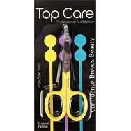 Top Care Straight Nail Scissors 1 брой - Жълт - Прави ножици Top Care Straight Nail Scissors 1 брой - Жълт - Прави ножици