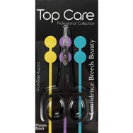 Top Care Curved Nail Scissors 1 брой - черен - Извити ножици