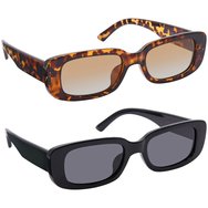 Eyelead PROMO PACK Polarized Слънчеви очила за възрастни L698 черни/ L697 кафяви-костенурка 2 бр
