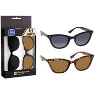 Eyelead PROMO PACK Polarized Дамски слънчеви очила L669 Кафяво-Костенурка / L670 Черни 2 бр