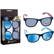 Eyelead PROMO PACK Polarized Детски слънчеви очила 5+ години K1047 Blue-Red/ K1029 Black-Blue 2 бр.