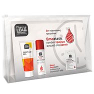 Pharmalead PROMO PACK First Aid Gel 50ml & Emostatic Spray 60ml & Подарък Sterile Haemostatic Gauze 20 бр - Възстановяващ гел, подходящ за леки слънчеви, термични изгаряния и хемостатичен спрей за възстановяване на повърхностни рани и хемостатични марлеви тампони Pharmalead PROMO PACK First Aid Gel 50ml & Emostatic Spray 60ml & Подарък Sterile Haemostatic Gauze 20 бр - Възстановяващ гел, подходящ за леки слънчеви, термични изгаряния и хемостатичен спрей за възстановяване на повърхностни рани и хемостатични марлеви тампони