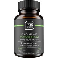 Pharmalead Black Range Magnesium Хранителна добавка с магнезий, витамин B6 и билков екстракт за доброто функциониране на нервната система и мускулите, против умора и отпадналост 120caps