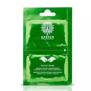 Garden Detox Mask Мека ексфолираща маска за лице със зелена глина 2x8ml