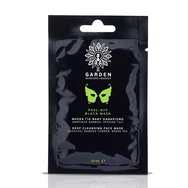 Garden Peel-Off Black Mask Дълбоко почистваща маска с въглен, бамбук и зелен чай 10ml Garden Peel-Off Black Mask Дълбоко почистваща маска с въглен, бамбук и зелен чай 10ml