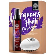 Garden Promo Gorgeous Hair Day Set Super Natural Hair Oil Масло за коса за възстановяване 150ml & Подаръчна четка за коса