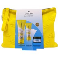 Garden Promo Face & Body Sunscreen Lotion with Pomegranate Extract Spf50, 75ml & Face Sunscreen Cream with Hyaluronic Acid Sfp50+, 25ml & Ocean Wave Body Scrub 100ml & Подарък Νεσσεσέρ 1 бр - Слънцезащитен лосион с висока защита за лице и тяло & Слънцезащитен крем за лице с много висока защита & Скраб за тяло Морски бриз Garden Promo Face & Body Sunscreen Lotion with Pomegranate Extract Spf50, 75ml & Face Sunscreen Cream with Hyaluronic Acid Sfp50+, 25ml & Ocean Wave Body Scrub 100ml & Подарък Νεσσεσέρ 1 бр - Слънцезащитен лосион с висока защита за лице и тяло & Слънцезащитен крем за лице с много висока защита & Скраб за тяло Морски бриз