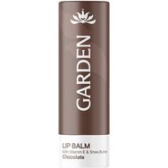 Garden Vitamin E & Shea Butter Lip Balm 5.2g - Chocolate - Нежен хидратиращ балсам за устни, който придава блясък и подхранва Garden Vitamin E & Shea Butter Lip Balm 5.2g - Chocolate - Нежен хидратиращ балсам за устни, който придава блясък и подхранва