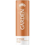 Garden Vitamin E & Shea Butter Lip Balm 5.2g - Orange - Нежен хидратиращ балсам за устни, който придава блясък и подхранва Garden Vitamin E & Shea Butter Lip Balm 5.2g - Orange - Нежен хидратиращ балсам за устни, който придава блясък и подхранва