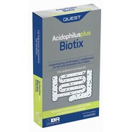 Quest Acidophilus Plus Biotix 30caps - Хранителна добавка от пробиотици за лечение на стомашно-чревни разстройства Quest Acidophilus Plus Biotix 30caps - Хранителна добавка от пробиотици за лечение на стомашно-чревни разстройства