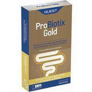 Quest ProBiotix Gold 30caps - Хранителна добавка, комбинация от 8 различни пробиотици за лечение на стомашно-чревни разстройства и укрепване на чревната микрофлора