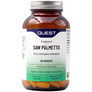 Quest Saw Palmetto 36mg Standardised Extract 90tabs - Хранителна добавка за намаляване на подуването и симптомите на простатата Quest Saw Palmetto 36mg Standardised Extract 90tabs - Хранителна добавка за намаляване на подуването и симптомите на простатата