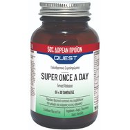 Quest Super Once a Day Timed Release 90tabs - Хранителна добавка с мултивитамини с бавно освобождаване за енергия и стимулация Quest Super Once a Day Timed Release 90tabs - Хранителна добавка с мултивитамини с бавно освобождаване за енергия и стимулация