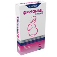 Quest Pregnall Bio-Grow Хранителна добавка преди и по време на бременност 30 Tabs - Проектиран за подготовка за зачеване и за високи хранителни нужди от бременност и кърмене Quest Pregnall Bio-Grow Хранителна добавка преди и по време на бременност 30 Tabs - Проектиран за подготовка за зачеване и за високи хранителни нужди от бременност и кърмене