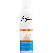 Version Sea City Invisible Hydracool Spray Spf50+, 200ml - Слънцезащитен спрей с много висока защита за лице и тяло с мощно антиоксидантно действие Version Sea City Invisible Hydracool Spray Spf50+, 200ml - Слънцезащитен спрей с много висока защита за лице и тяло с мощно антиоксидантно действие