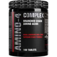 Anderson Amino-4 Complex 100tabs - Хранителна добавка с аминокиселини с разклонена верига за увеличаване на мускулната маса