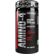 Anderson Amino-4 Complex 200tabs - Аминокиселинна добавка с разклонена верига за покачване на мускули