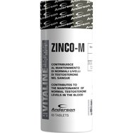 Anderson Zinco-M 13mg Цинк формула хранителна добавка за поддържане на нормални нива на тестостерон в кръвта 60tabs Anderson Zinco-M 13mg Цинк формула хранителна добавка за поддържане на нормални нива на тестостерон в кръвта 60tabs