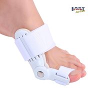 John's Easy Step Foot Care Hallux Valgus Day & Night One Size Splint 1 Ζευγάρι - Νάρθηκας Ημέρας & Νύχτας για τη Διόρθωση της Παραμόρφωσης του Μεγάλου Δακτύλου (κότσι)