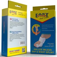 John\'s Easy Step Foot Care Hallux Valgus Day & Night One Size Splint 1 чифт