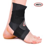 John's Ankle Support Neoprene Код 120157, Medium Black Неопренова ортеза за глезен с кръстосани ленти, среден размер, черен цвят 1 брой