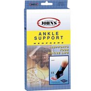 John\'s Ankle Support Neoprene Код 120157, Medium Black Неопренова ортеза за глезен с кръстосани ленти, среден размер, черен цвят 1 брой John\'s Ankle Support Neoprene Код 120157, Medium Black Неопренова ортеза за глезен с кръстосани ленти, среден размер, черен цвят 1 брой