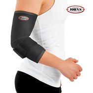 John's Neoprene Epicondylitis Elbow Support L Black Опора за лакът за стави и кондили Код 120175, 1 брой