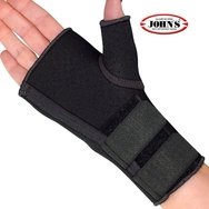 John\'s Neoprene Wrist Support Код 120104, Medium Right Black 1 брой John\'s Neoprene Wrist Support Код 120104, Medium Right Black 1 брой