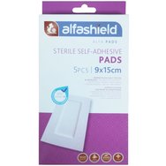 AlfaShield Sterile Self-Adhesive Pads 5 бр - 9x15cm - Стерилни самозалепващи се подложки AlfaShield Sterile Self-Adhesive Pads 5 бр - 9x15cm - Стерилни самозалепващи се подложки