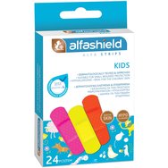 AlfaShield Alfa Strips Kids 24 бр - Хипоалергенни тампони за микрорани за деца AlfaShield Alfa Strips Kids 24 бр - Хипоалергенни тампони за микрорани за деца